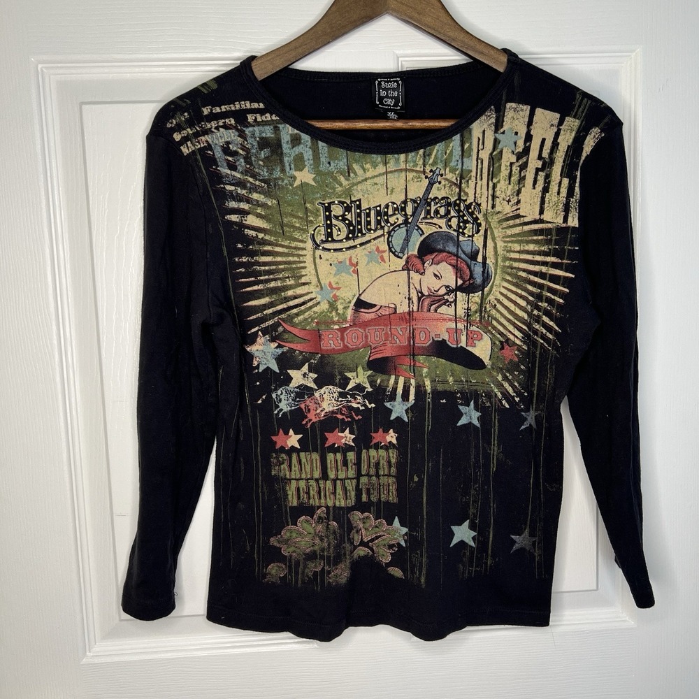 Suzie In The City Grand Ole Opry American Tour Bluegrass Round-Up Size XL